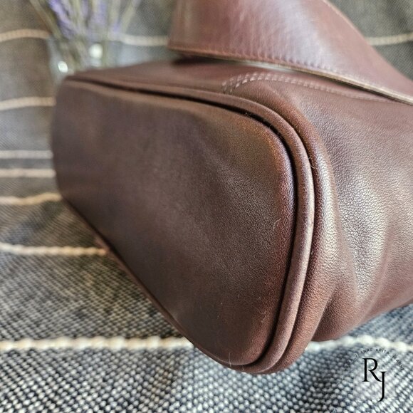 Coach Vintage - Soho Erickson Bucket Bag 4169, Mahogany - United States 1990s - Picture 10 of 16